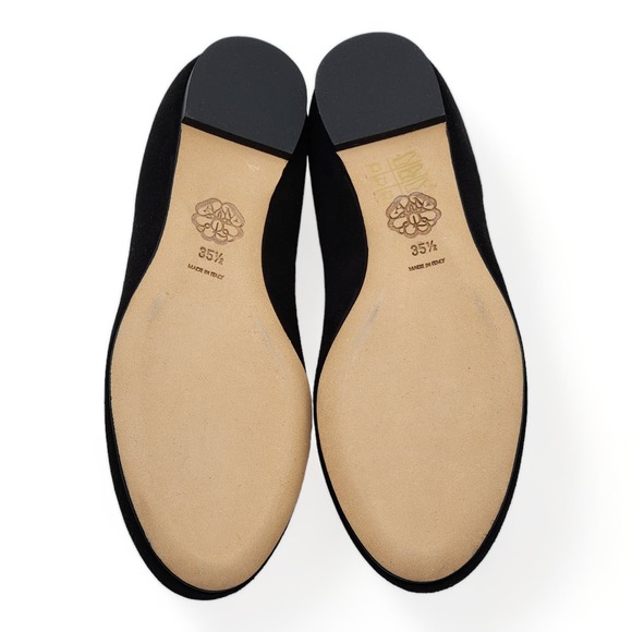 Alexander McQueen Classic Skull Leather Ballerinas Flats Shoes NIB Black 35.5 - Picture 6 of 9